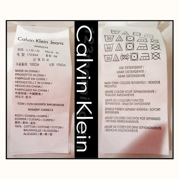 Calvin Klein Jeans NEW Soft Girl Semi-Sheer Panels Mandarin Collar Blouse L - Picture 10 of 11